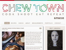 Tablet Screenshot of chewtown.com